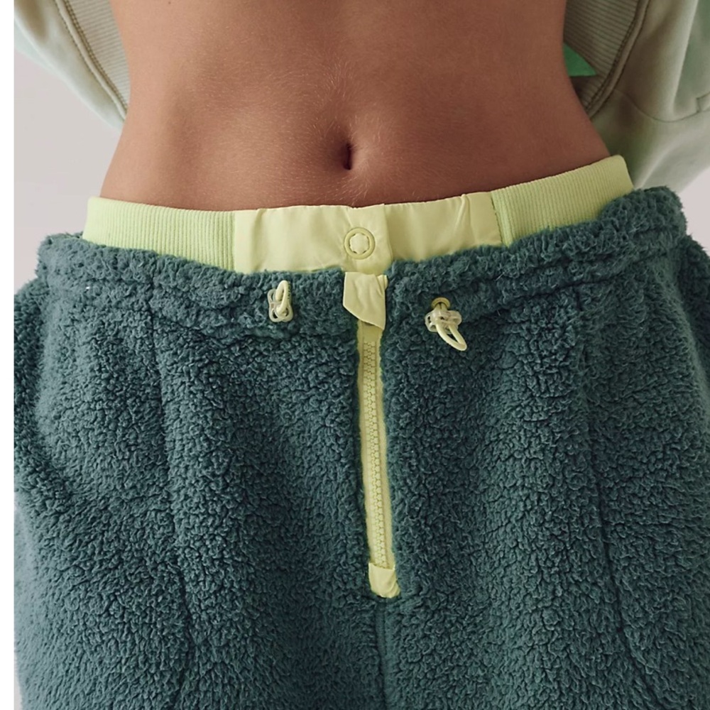 Sundown Fleece Pants Midnight Jade - Picture 3 of 9